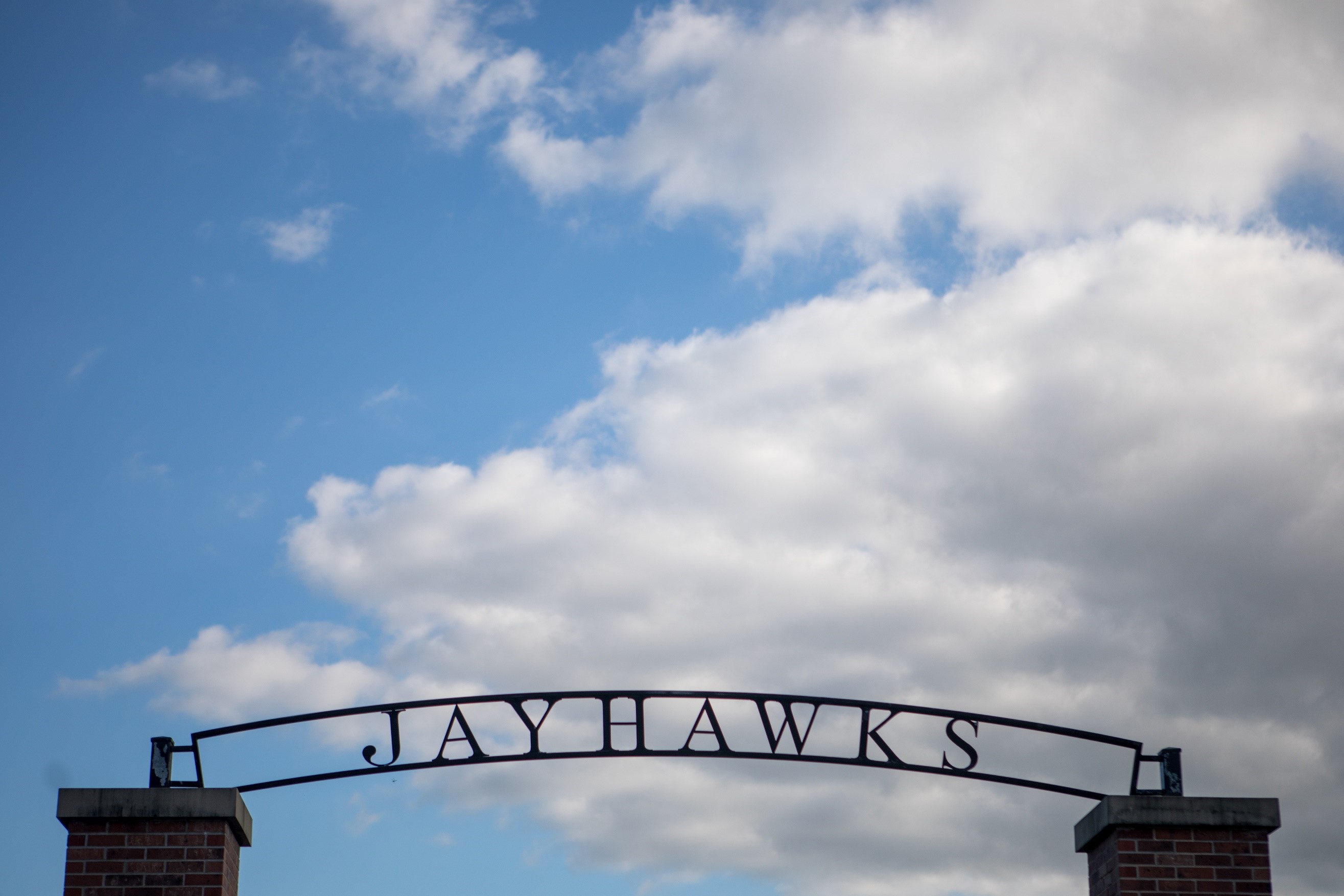 Jayhawks gateway arch
