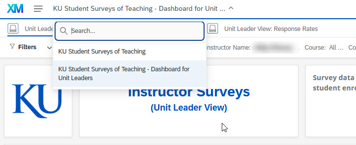 New Student Survey - Main View, New Student Survey